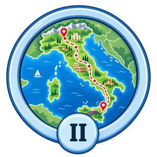 Distintivo dei chilometri percorsi, secondo livello